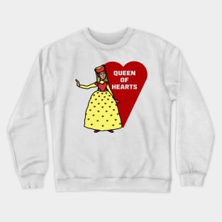 Queen of Hearts Crewneck Sweatshirt